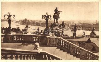 Budapest I. Kilátás a Királyi várból. Pallas 18. sz. (EK)
