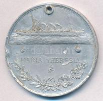 1915 F. Missler Bremen, hajót ábrázoló reklám nyomtatvány + F Missler alu érme a Maria Theresia hajó...