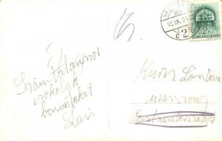 1940 Nagyvárad, Oradea; bevonulás, kerékpáros katonák / entry of the Hungarian troops, soldiers with...