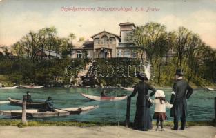 8 db régi osztrák városképes lap, főleg Bécs, közte 1 litho / 8 pre-1945 Austrian town-view postcard...