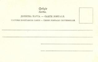 Belgrade - 19 db régi használatlan szerb jó minőségű érdekesebb lap / 19 pre-1945 unused Serbian pos...