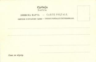 Belgrade - 19 db régi használatlan szerb jó minőségű érdekesebb lap / 19 pre-1945 unused Serbian pos...