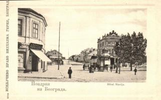 Belgrade - 19 db régi használatlan szerb jó minőségű érdekesebb lap / 19 pre-1945 unused Serbian pos...