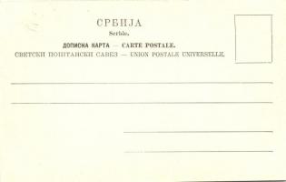 Belgrade - 19 db régi használatlan szerb jó minőségű érdekesebb lap / 19 pre-1945 unused Serbian pos...