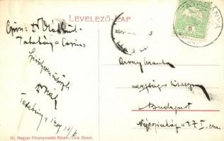 Tatabánya, Kórház kerékpáros férfivel (EK)