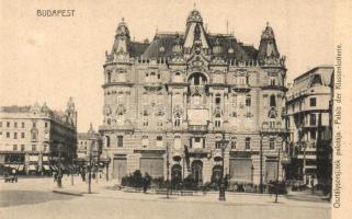 Budapest V. Osztálysorsjáték palotája / Palais der Klassenlotterie