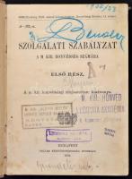 11 db vegyes, katonai témájú könyv, nagyrészt háború előttiek