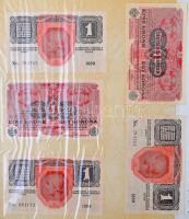 Vegyes 42db-os papírpénz gyűjtemény nagyrészt magyar és osztrák kiadású korona valamint kevés külföl...