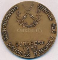 1964. "Magyar Vívó Szövetség 1914 / Championnats Mondiaux d'Escrime des Jeunes (Ifjúsági V...