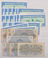 Ausztria / Szövetséges megszállás 1944. 65db-os bankjegy gyűjtemény 50g-1Sch-2Sch-5Sch-10Sch-20Sch n...
