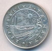 Málta 1979FM 1Ł Ag "Külföldi haderő kivonulása" T:1-
Malta 1979FM 1 Pound Ag "Depart...