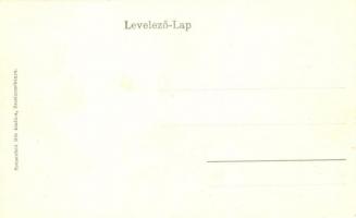 Besztercebánya, Banska Bystrica; Bethlen Gábor utca, felállványozott templom építkezés közben, Teich...