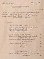 1984-1987 a Bibó Szakkollégium értesítőjének 6 db lapszáma, számos érdekes írással