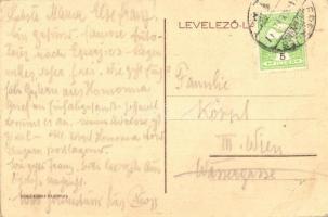 Eperjes, Presov; Szentháromság szobor, Stehr-féle könyvkereskedés. Divald Károly fia / monument, sho...