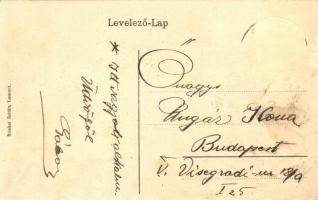 Losonc, Lucenec; Kossuth Lajos utca, lovaskocsik, Seinfeld Antal és Schiffer A. üzlete / street view...