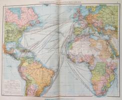 Velhagen & Klasings Neuer Volks- und Familienatlas. Szerk.: Scobel, A[lbert]. Bielefeld - Leipzi...