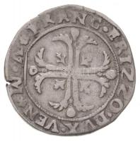 Velence 1631-1646. 1/4 Scudo (35 Soldi) Ag "Francesco Erizzo" (7,81g) T:2- ki. / 
Venice ...
