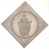 1938. 5P csegely Ag "Szent István halálának 900. évfordulója" próbaveret U.P. jelzéssel (50,05g/45mm) T:1,1-(P) /  Hungary 1938. 5 Pengő klippe Ag "900th Anniversary - Death of Saint Stephen" trial strike with U.P. mark (50,05g/45mm) C:UNC,AU(P) Adamo PE6.4