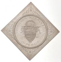 1938. 5P csegely Ag "Szent István halálának 900. évfordulója" próbaveret U.P. jelzéssel (5...
