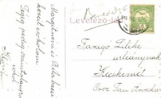 Nagyenyed, Aiud; Magy. kir. országos fegyintézet, rabok fafűrészelés közben / prison, prisoners duri...