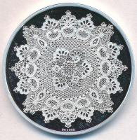 Kósa István (1953-) 2002. "Száz éves a halasi csipke - Kiskunhalas" Ag emlékérem (31,3g/0....