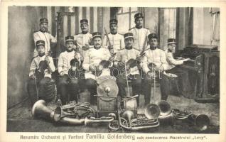Renumita Orchestra si Fanfara Familia Goldenberg sub conducera Meastrului Levy / Famous Orchestra and Fanfara of the Goldenberg family