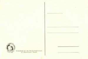 8th May. Day of struggle of youth against West German militarism and imperialism. World Federation o...