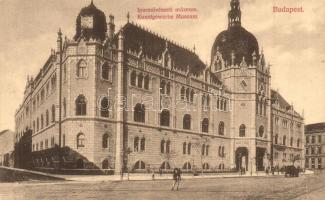 Budapest IX. Iparművészeti múzeum. Divald Károly kiadása