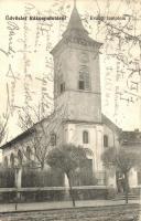 Budapest XV. Rákospalota, Evangélikus templom. Fischer Dezső és társa kiadása (kis szakadás / small tear)