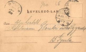 1899 Budapest XII. Svábhegy, Fogaskerekű vasútállomás, Hotel Svábhegyi Szálloda, Szakál László üzlet...