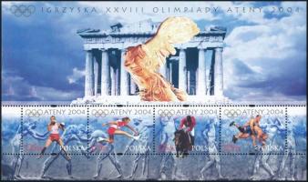 Athens Olympics block Athéni olimpia blokk