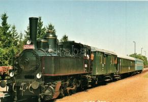 42 db MODERN megíratlan külföldi vonat és mozdony motívumlap / 42 unused modern European locomotive,...