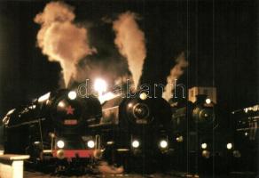 42 db MODERN megíratlan külföldi vonat és mozdony motívumlap / 42 unused modern European locomotive,...