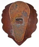 ~1940. "Levente díszjelvény" Br gomblyukjelvény. "SZEBB JÖVŐT" (25x21mm) T:1-,2 ...