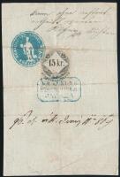 1868 Királyfalvi napszámos igazolási jegye / Id for Reichnitz maid