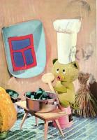 20 db MODERN mese, rajzfilm és bábfigura motívumlap / 20 MODERN cartoon and puppet motive cards