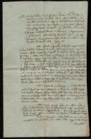 1836 Kiskunszabadszállás város szerződése jakabszálláísi sziksó bányászat és seprésről . A városi elöljárók aláírásával és a város címeres pecsétjével