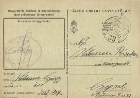 1942 Kellemes Karácsonyi Ünnepeket! Tábori postai levelezőlap / WWII Hungarian military field post. ...