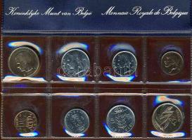 Belgium 1978-81. 4db forgalmi szett klf évszámokkal 50c-10Fr 2x 4klf pénz flamand és francia nyelven...