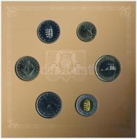 2009. 5Ft-200Ft (6xklf) dísztokos forgalmi szett "Lánchíd" + 2010. 5Ft-200Ft (6xklf) forga...