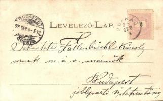 1899 Tátra, Lengyel-nyereg. Divald Adolf 14. / Der Polnische Kamm / Polsky hreben