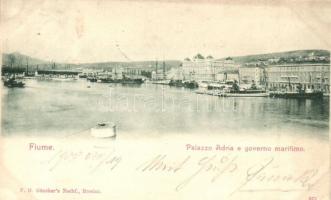 Fiume, Palazzo Adria e governo maritimo / Adria Palace and Maritime Government