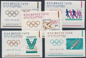 Tokyo Olympics block set, Tokiói olimpia blokksor