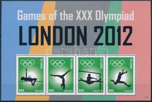 2012 Londoni olimpia kisív Mi 6613-6616