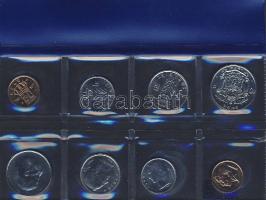 Belgium 1979-80. 3db forgalmi szett 2klf évszámmal 50c-10Fr 2x 4klf pénz flamand és francia nyelven ...