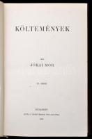 Jókai Mór: Költemények II. rész. Nemzeti Díszkiadás. XCIX. kötet. Bp.,1898, Révai. Kiadói dúsan aran...