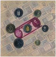 2002. 1-100Ft (7xklf) forgalmi sor szettben + 2002. 100Ft "Kossuth"  + 2003. 1Ft-100Ft (7x...