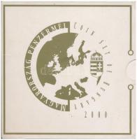 2000. 1Ft-200Ft (7xklf) forgalmi sor szettben + "200Ft Milennium" + 2001. 1Ft-100Ft (7xklf...