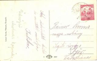 Pöstyén, Piestany; Király sor, kápolna / Königszeile / alley, chapel