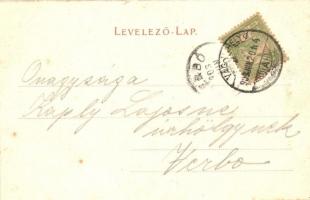 Vágújhely, Nové Mesto nad Váhom, Waag-Neustadtl; Fő tér szoborral, üzlet zsidó csillaggal a háztetőn...